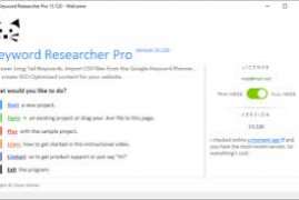 download the last version for apple Keyword Researcher Pro 13.243
